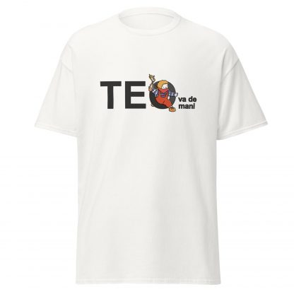 Teo va de mani (letras negras)