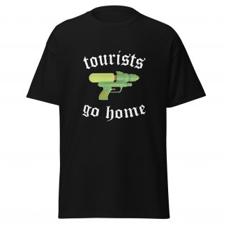Tourists go home