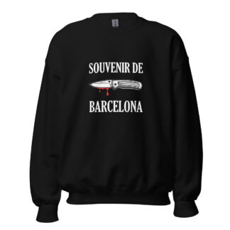 Souvenir de Barcelona (sudadera sin capucha)